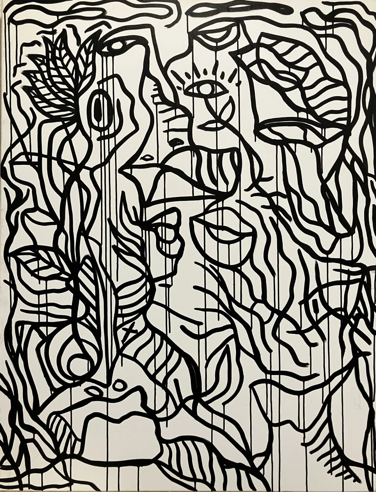 Sete et Match, Acrylique sur toile