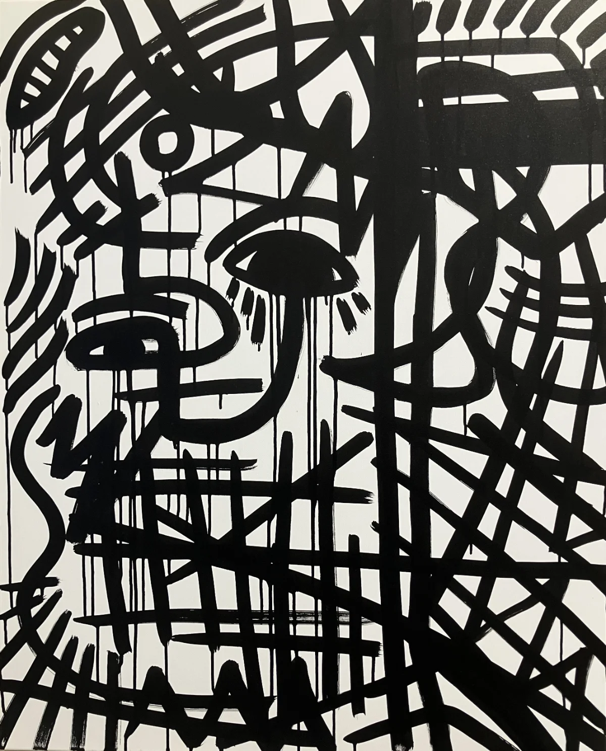 Sad Man - Acrylique sur toile 